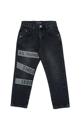 Erkek Çocuk Siyah Jean Pantolon - 50237768001