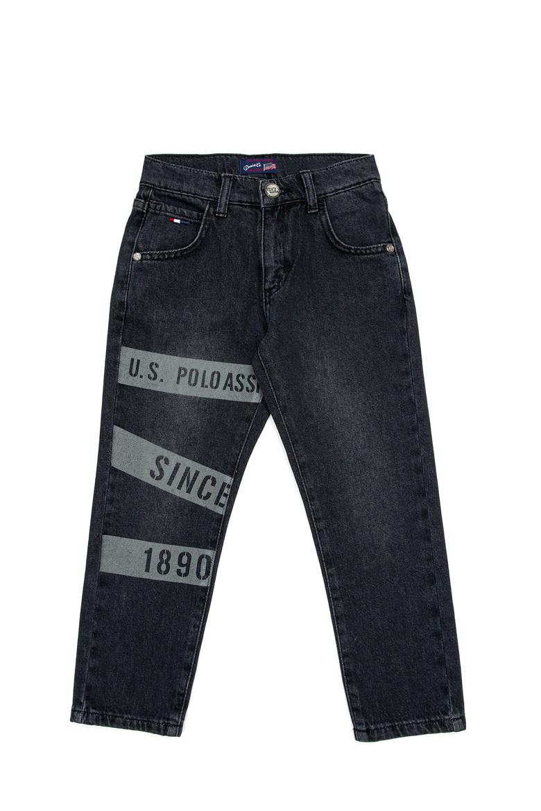 Erkek Çocuk Siyah Jean Pantolon - 50237768001