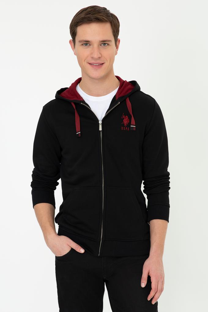 Erkek Siyah Sweatshirt