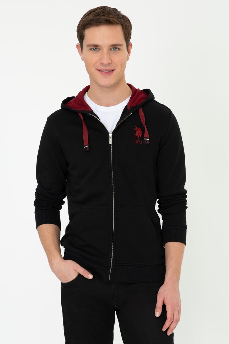 Erkek Siyah Sweatshirt