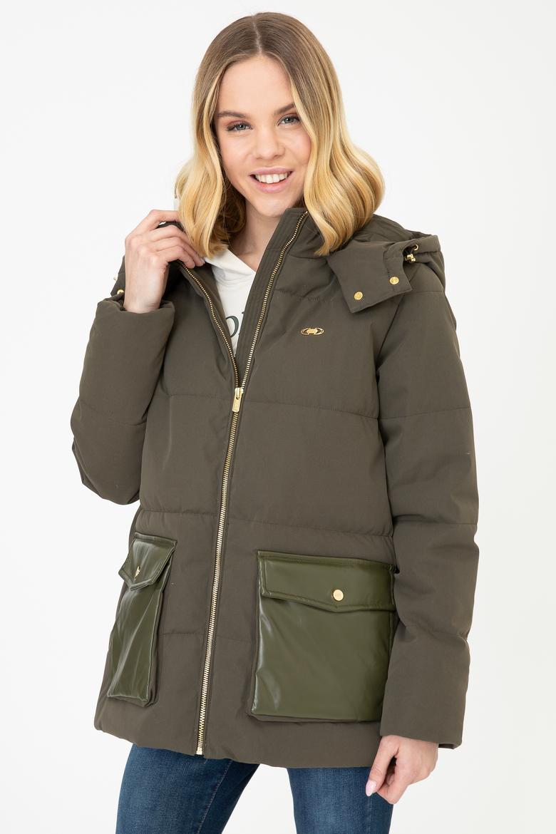 Kadın Haki Mont - 50236976006