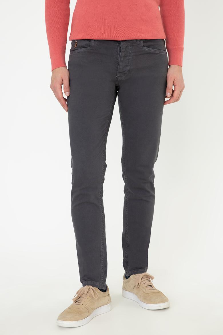 Erkek Antrasit Kanvas Pantolon - 50237911007