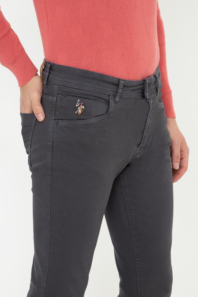 Erkek Antrasit Kanvas Pantolon - 50237911007