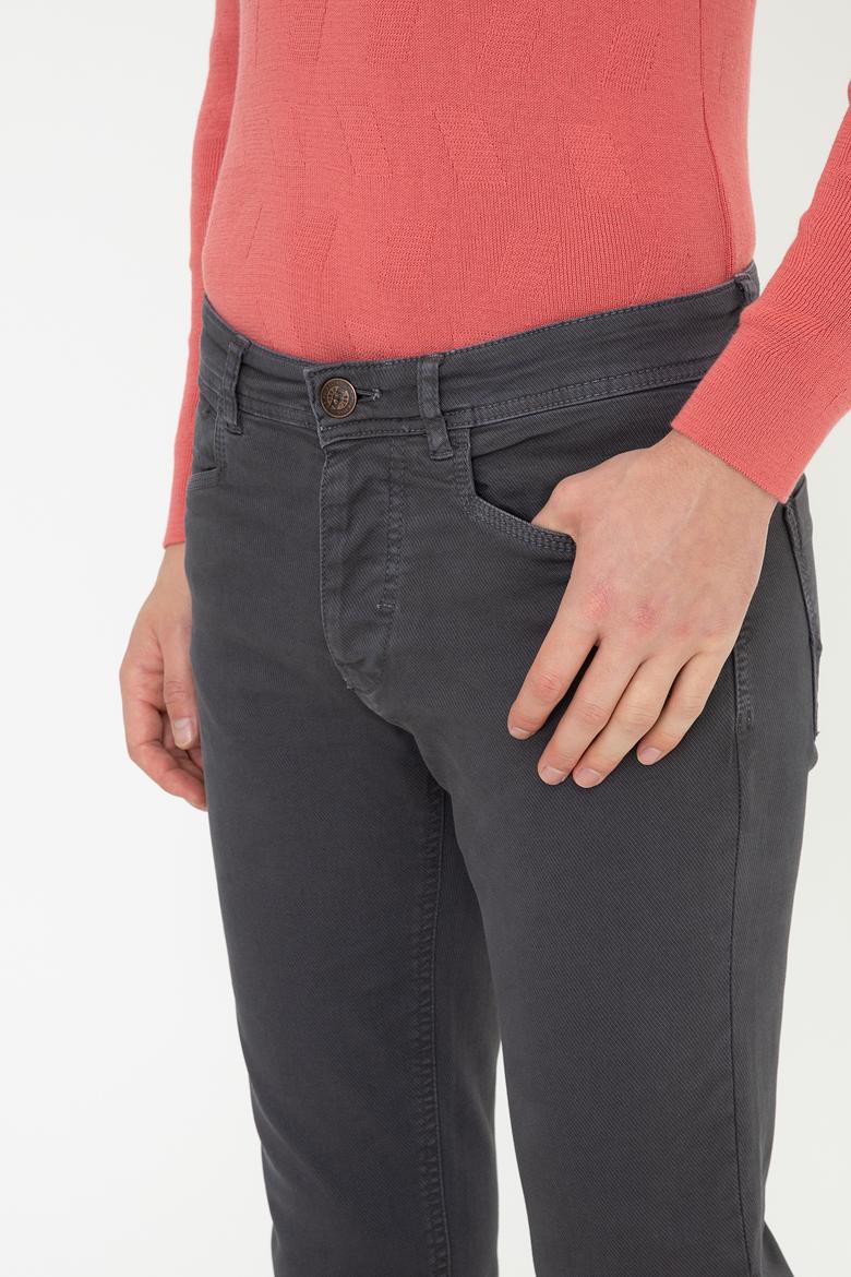 Erkek Antrasit Kanvas Pantolon - 50237911007