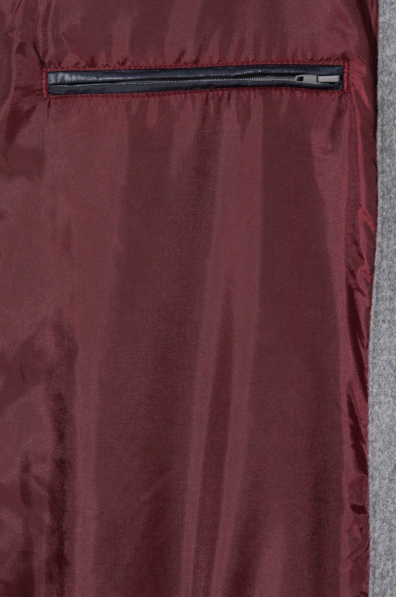 Erkek Antrasit Kaşe Kaban