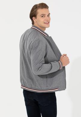 Erkek Antrasit Kaşe Kaban - 50253287015