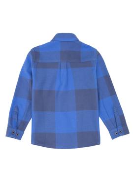 Erkek Çocuk Saks Uzun Kollu Gömlek - 50237806036