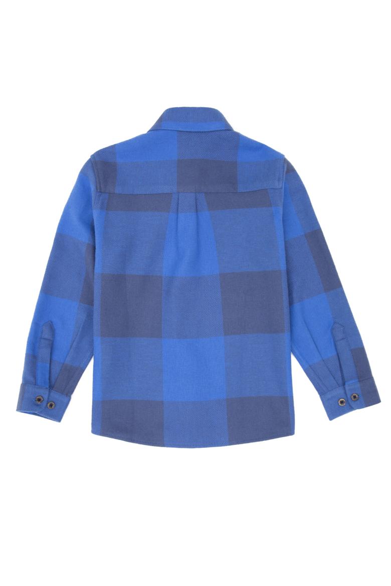 Erkek Çocuk Saks Uzun Kollu Gömlek - 50237806036