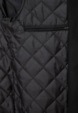 Erkek Siyah Kaşe Kaban - 50238326026