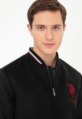 Erkek Siyah Kaşe Kaban - 50238326026