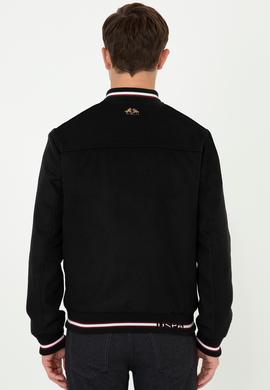 Erkek Siyah Kaşe Kaban - 50238326026