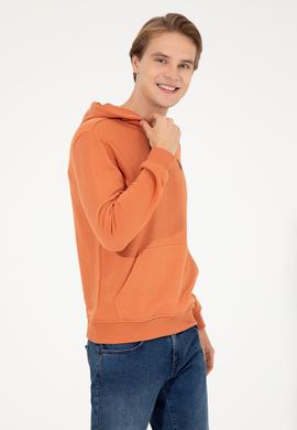 Erkek Kiremit Basic Sweatshirt - 50261140088