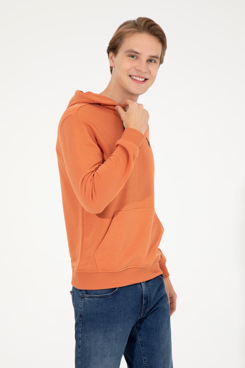 Erkek Kiremit Basic Sweatshirt - 50261140088