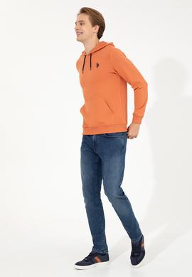 Erkek Kiremit Basic Sweatshirt - 50261140088