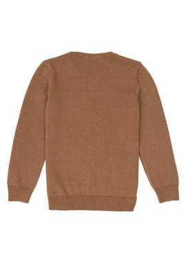 Erkek Çocuk Yeşil Bisiklet Yaka Triko Kazak - 50237149055