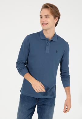 Erkek İndigo Basic Sweatshirt - 50253121173