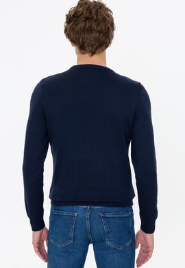 Erkek Lacivert Kazak - 50236734016