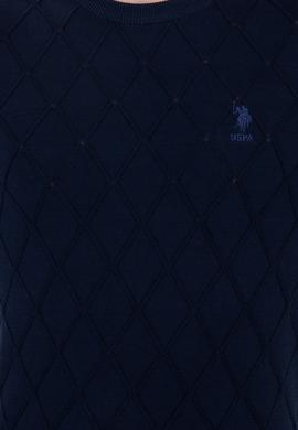 Erkek Lacivert Kazak - 50236734016