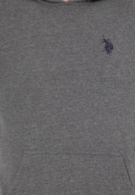 Erkek Antrasit Melanj Basic Sweatshirt - 50261140008