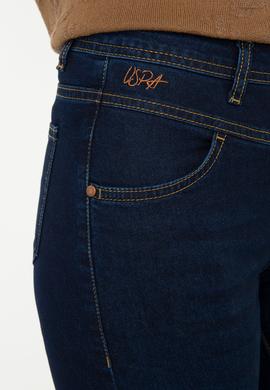 Kadın Koyu Mavi Jean Pantolon - 50241351002