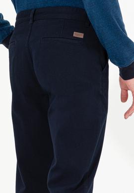 Erkek Lacivert Kanvas Pantolon - 50253325005