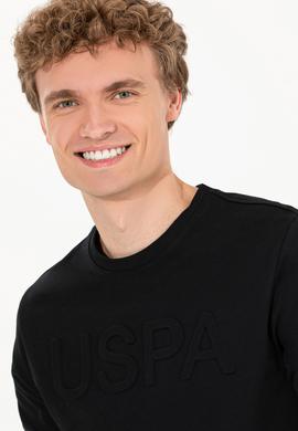 Erkek Siyah Basic Sweatshirt - 50254503012