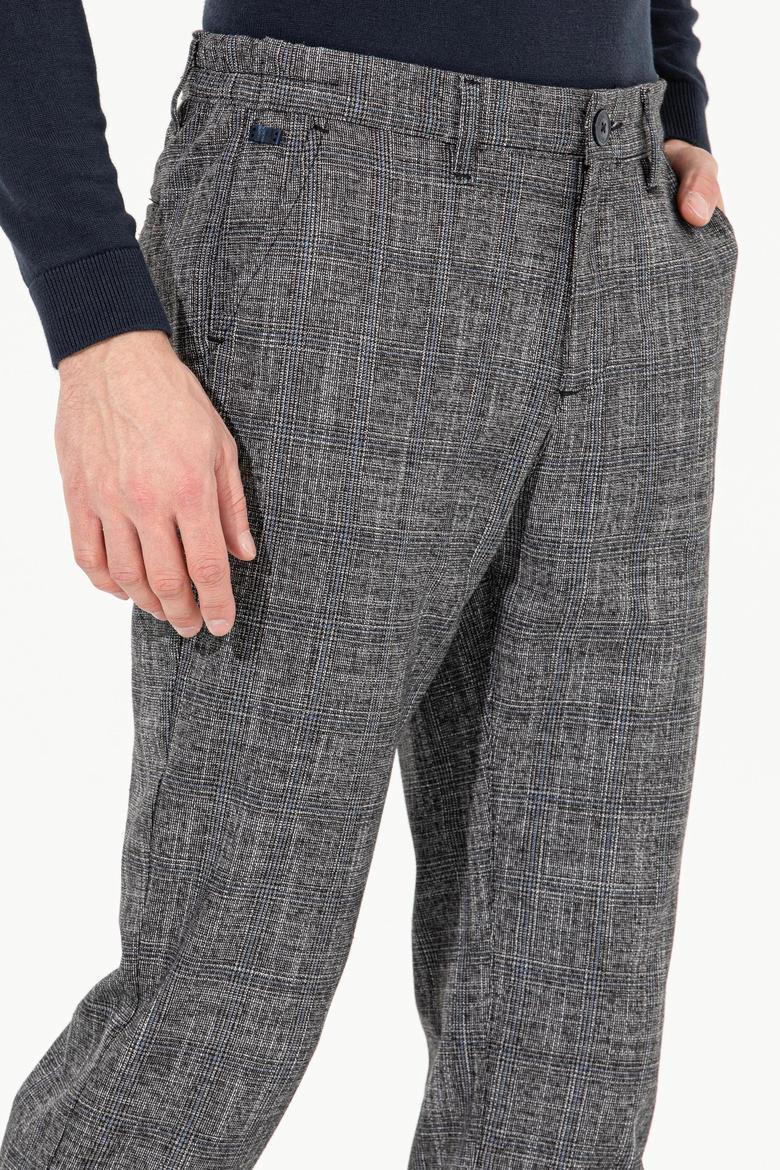 Erkek Carrot Fit Mavi Kanvas Pantolon - 50256579016