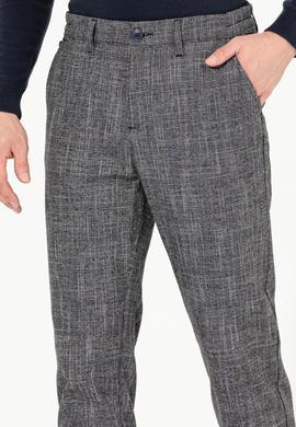 Erkek Carrot Fit Mavi Kanvas Pantolon - 50256579016