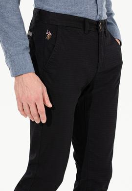 Erkek Siyah Kanvas Pantolon - 50263741014