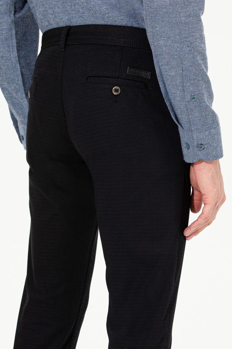 Erkek Siyah Kanvas Pantolon - 50263741014