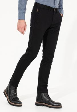 Erkek Siyah Kanvas Pantolon - 50263741014