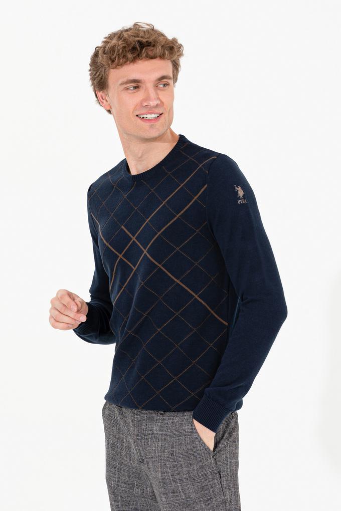 Erkek Lacivert Kazak