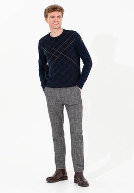 Erkek Lacivert Kazak - 50253956003