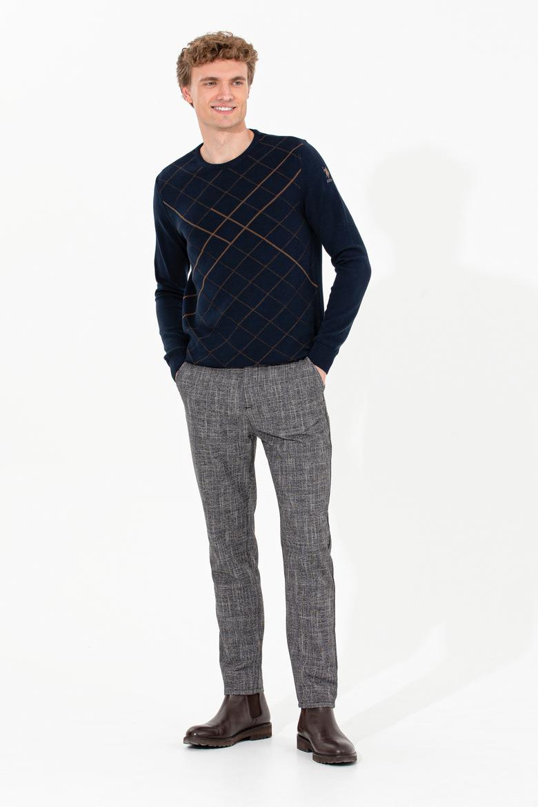 Erkek Lacivert Kazak - 50253956003