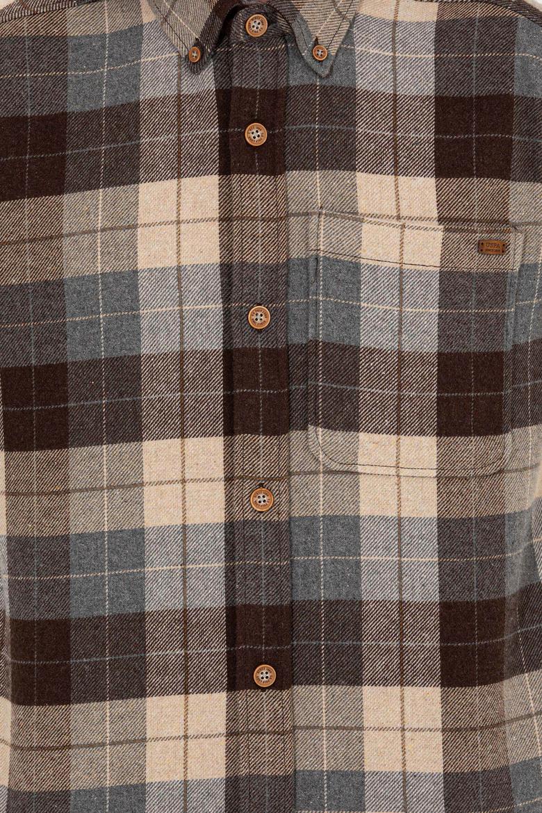 Erkek Camel Uzun Kollu Gömlek - 50254080008