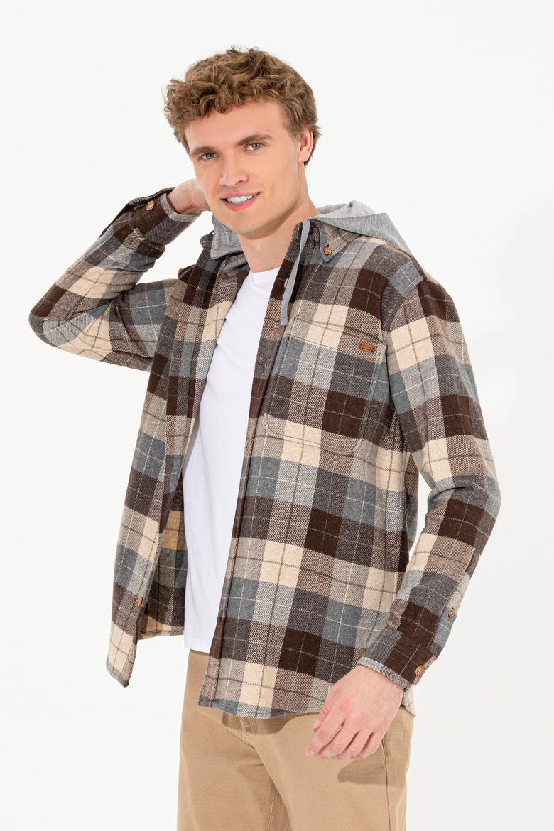 Erkek Camel Uzun Kollu Gömlek - 50254080008