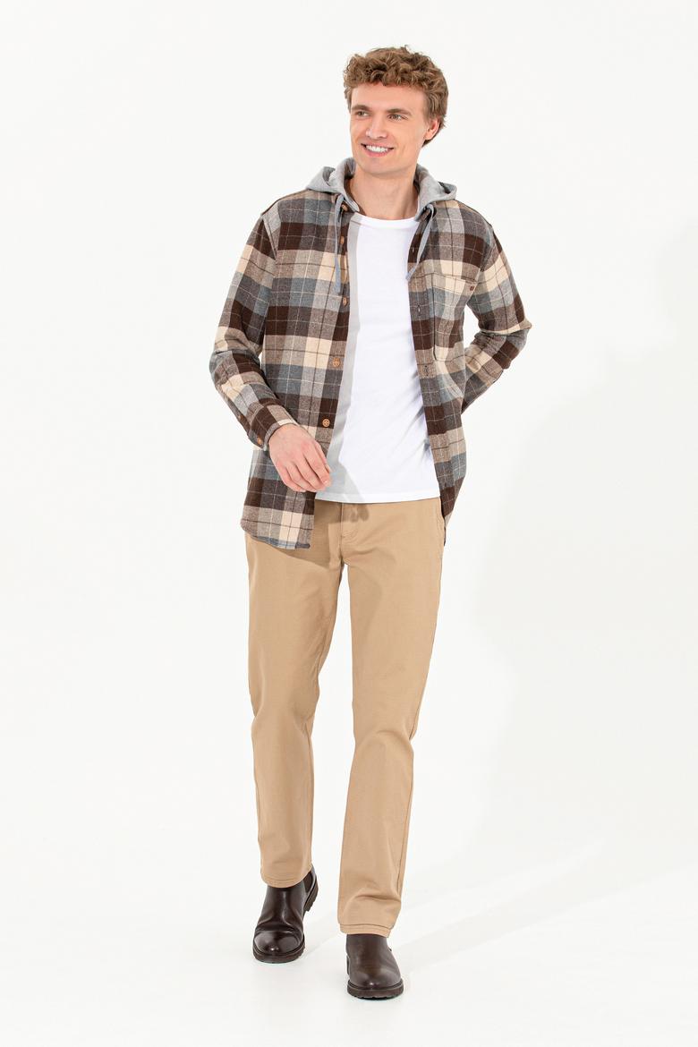 Erkek Camel Uzun Kollu Gömlek - 50254080008