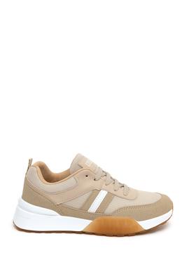 Kadın Bej Spor Ayakkabı - 50261862006