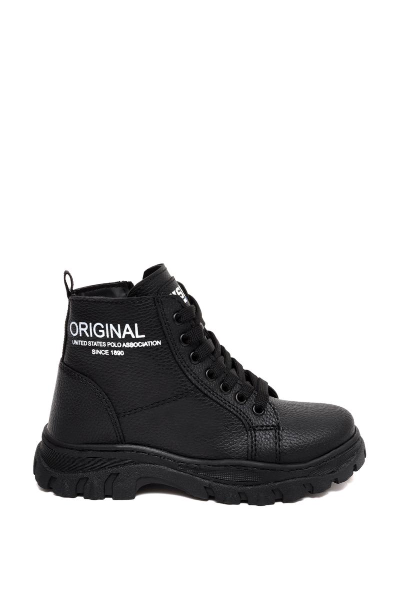 Erkek Çocuk Siyah Bot