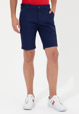 Erkek Lacivert Dokuma Şort - 50249295019