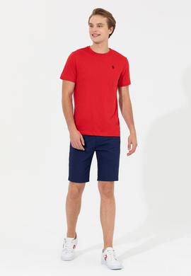 Erkek Lacivert Dokuma Şort - 50249295019