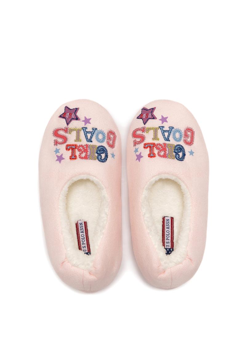 Kız Çocuk Açık Manolya Ev Terliği - 50258391007