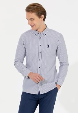 Erkek Lacivert Uzun Kollu Gömlek - 50262300009