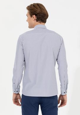 Erkek Lacivert Uzun Kollu Gömlek - 50262300009