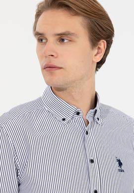 Erkek Lacivert Uzun Kollu Gömlek - 50262300009