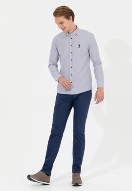 Erkek Lacivert Uzun Kollu Gömlek - 50262300009