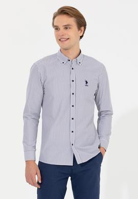 Erkek Lacivert Uzun Kollu Gömlek - 50262300009