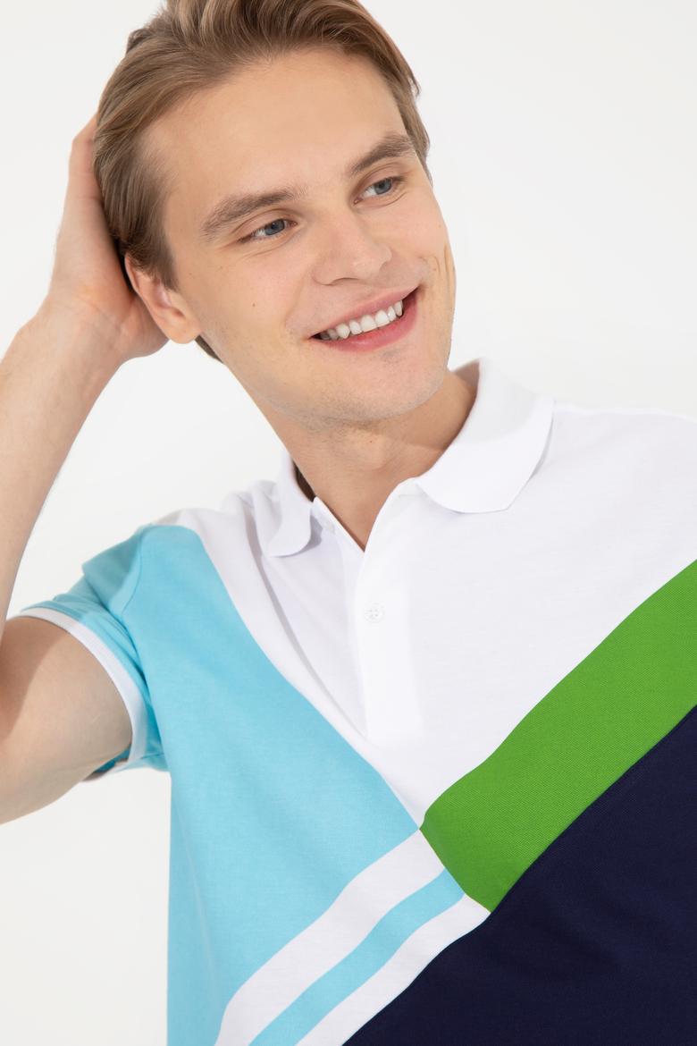 Erkek Lacivert Polo Yaka T-Shirt - 50254551010