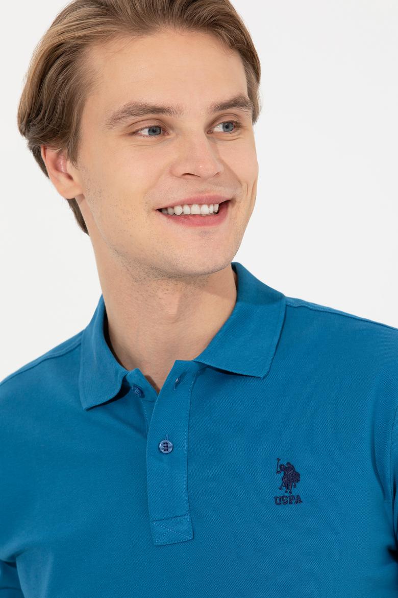 Erkek Petrol Basic Tişört - 50245073287