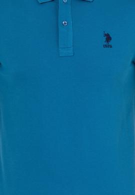 Erkek Petrol Basic Tişört - 50245073287